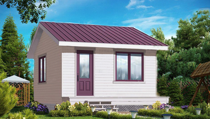 Дачный домик 6х4 своими руками по цене бытовки - H_0.png